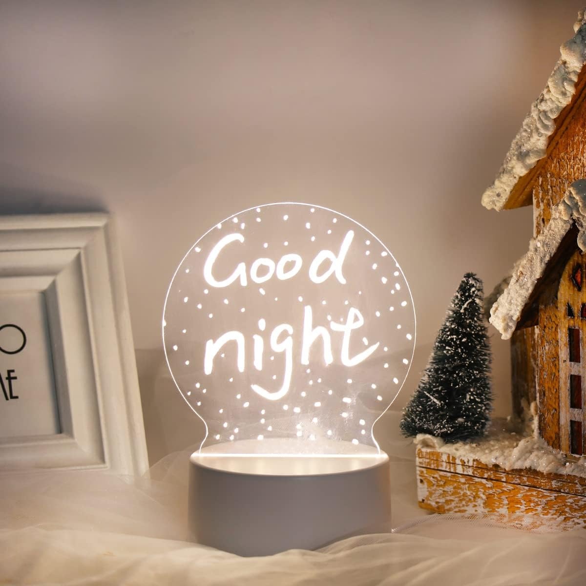 LED Glow Drawing D Shape Board for Kids!