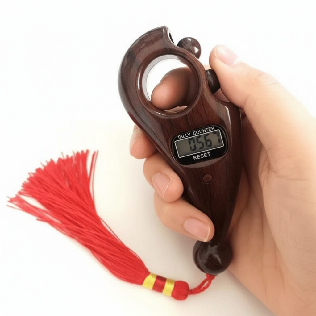 Digital Counter Tasbih with Compass